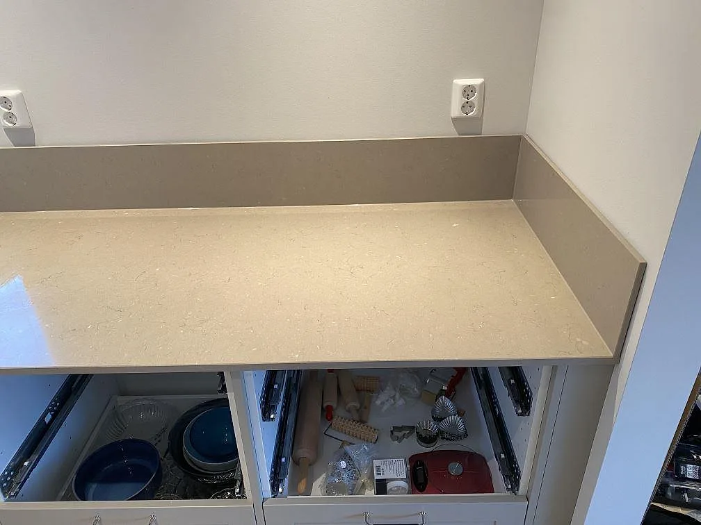 Køkkenbordplade i Silestone Coral Clay, Alingsås – billede 5