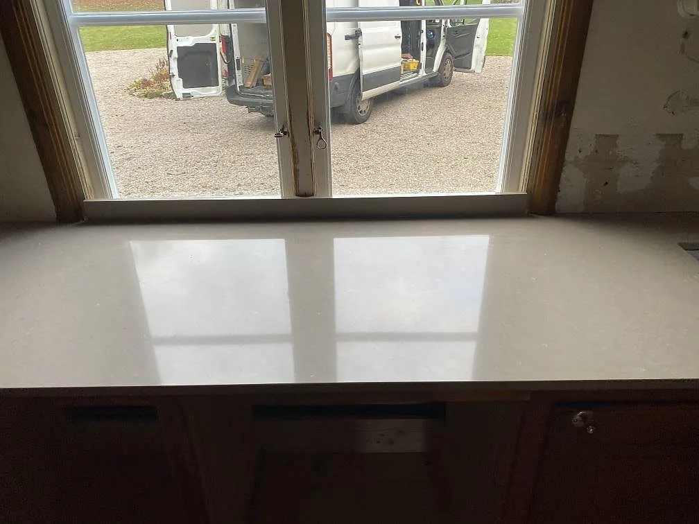 Køkkenbordplade i Silestone Coral Clay, Allingsås – billede 6
