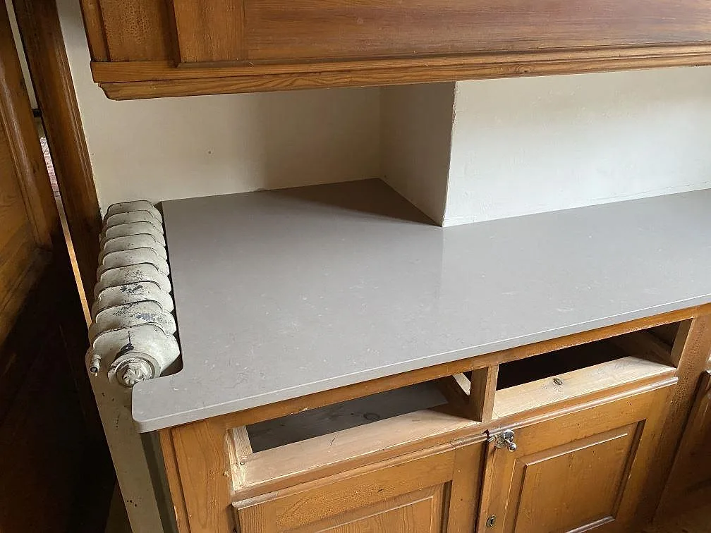 Køkkenbordplade i Silestone Coral Clay, Allingsås – billede 7