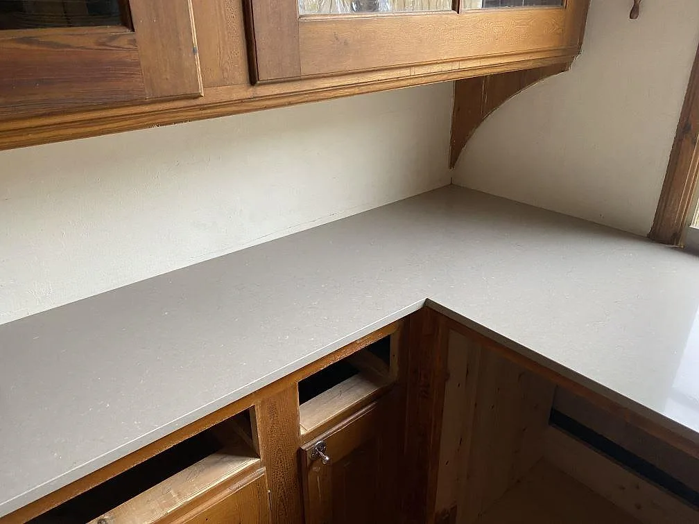 Køkkenbordplade i Silestone Coral Clay, Alingsås – billede 3