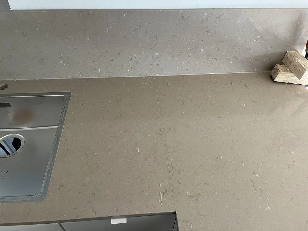 Køkkenbordplade i Silestone Coral Clay, Båstad – billede 2