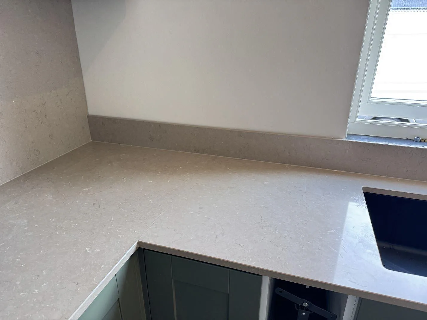 Køkkenbordplade i Silestone Coral Clay, Bara – billede 4