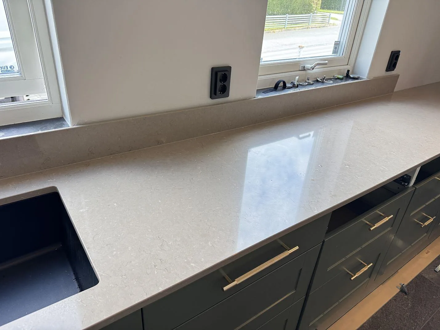 Køkkenbordplade i Silestone Coral Clay, Bara – billede 2