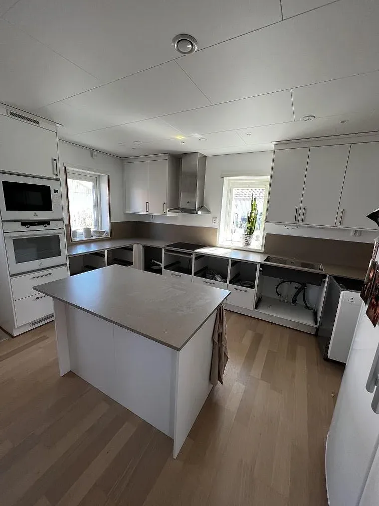 Køkkenbordplade i Silestone Coral Clay, Barsebäck – billede 2