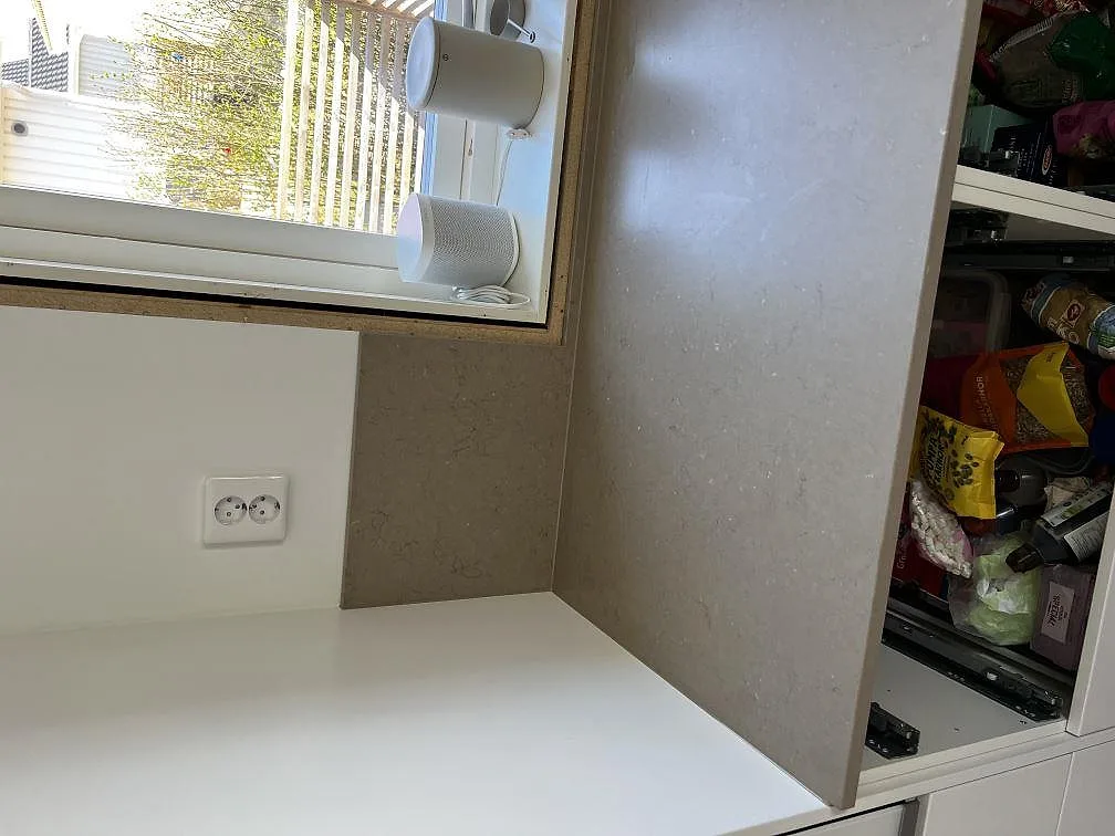 Køkkenbordplade i Silestone Coral Clay, Barsebäck – billede 7