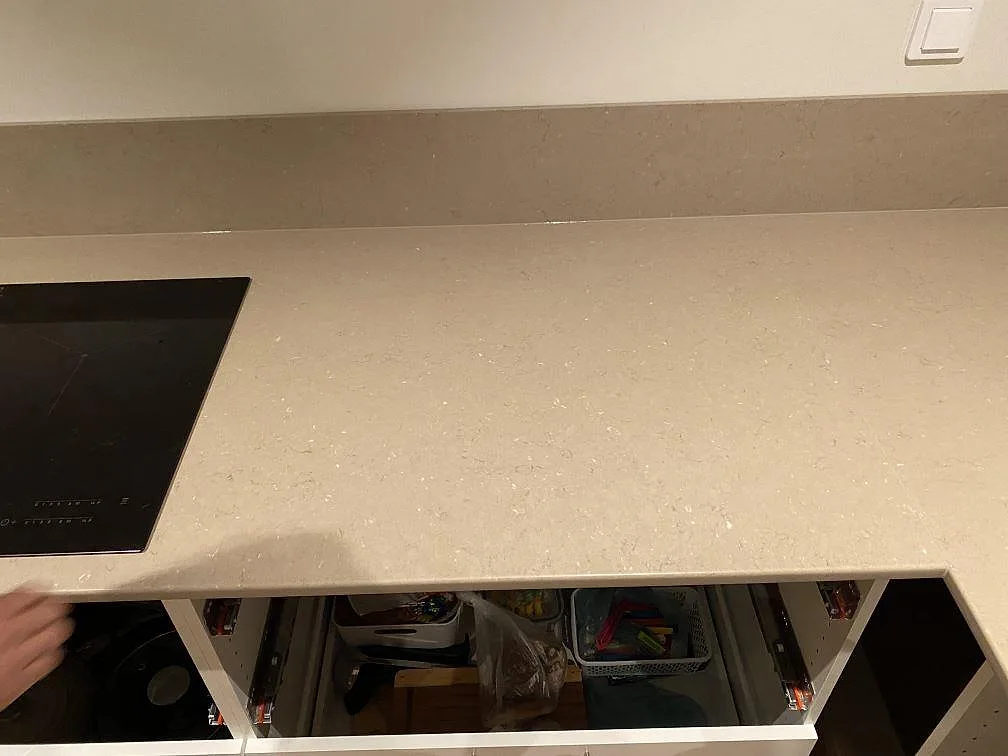 Køkkenbordplade i Silestone Coral Clay, Billdal – billede 7
