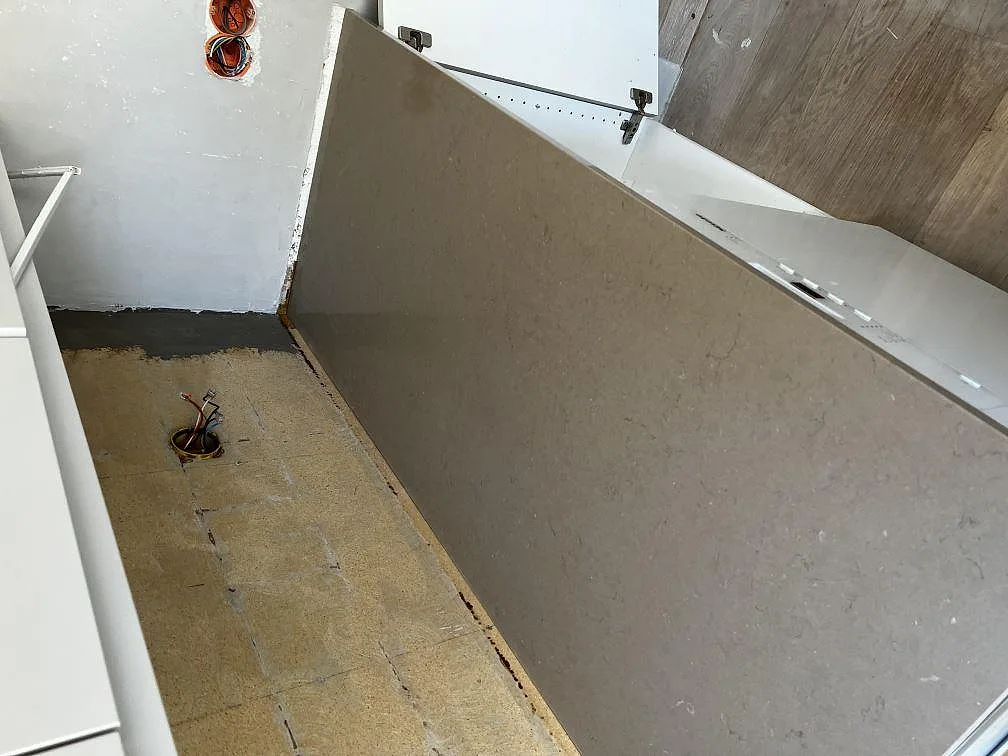 Køkkenbordplade i Silestone Coral Clay, Bjärred – billede 5