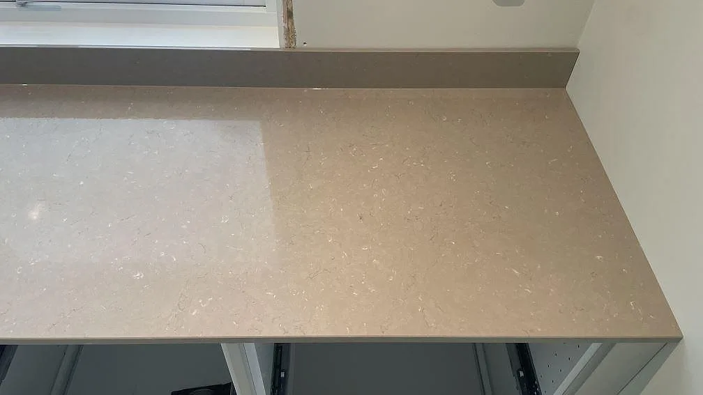 Køkkenbordplade i Silestone Coral Clay, Björketorp – billede 7