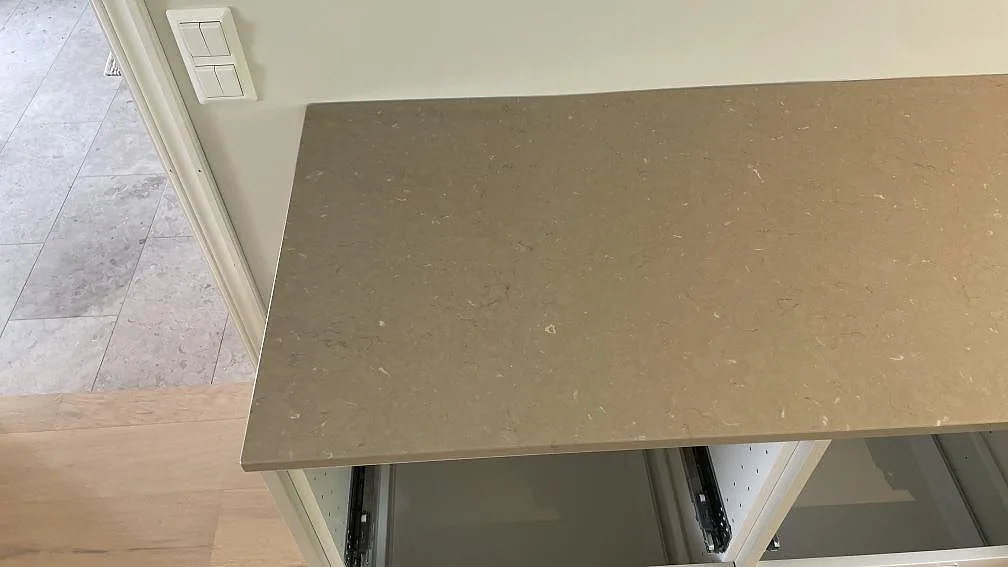 Køkkenbordplade i Silestone Coral Clay, Björketorp – billede 8