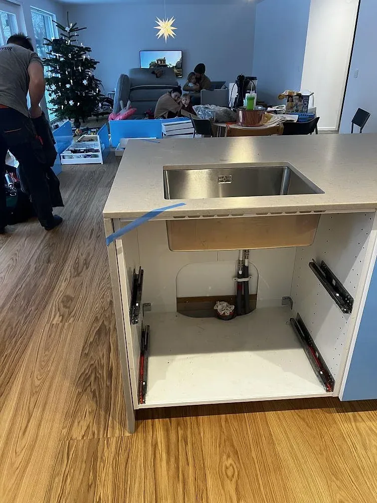 Køkkenbordplade i Silestone Coral Clay, Borås – billede 4