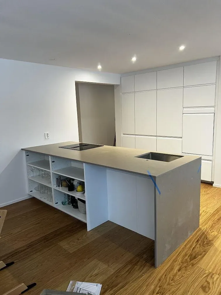 Køkkenbordplade i Silestone Coral Clay, Borås