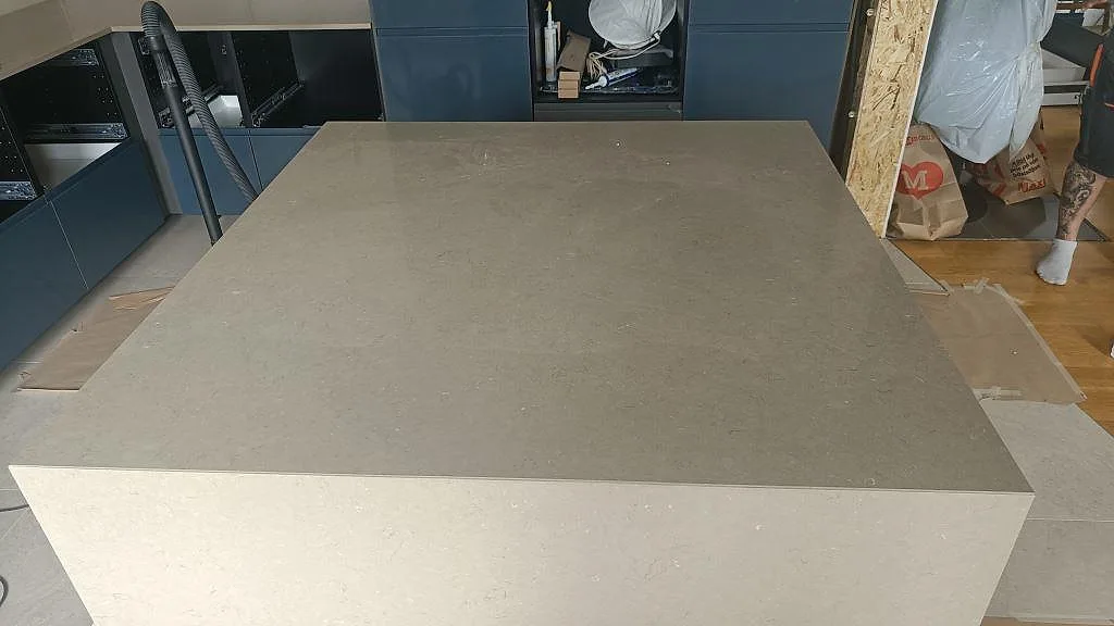 Køkkenbordplade i Silestone Coral Clay, Bunkeflostrand – billede 7