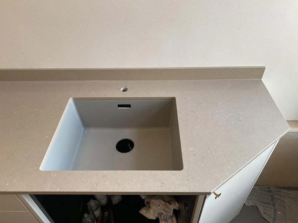 Køkkenbordplade i Silestone Coral Clay, Charlottenlund – billede 4