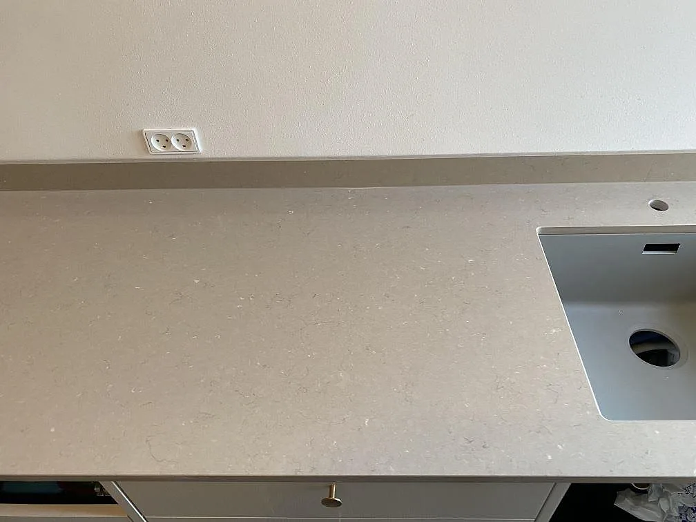 Køkkenbordplade i Silestone Coral Clay, Charlottenlund – billede 3