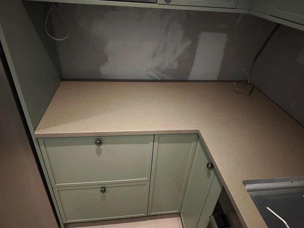 Køkkenbordplade i Silestone Coral Clay, Dalby – billede 8