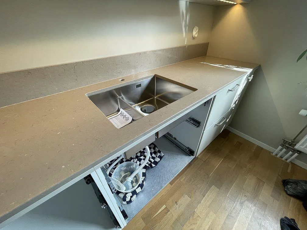Køkkenbordplade i Silestone Coral Clay, Enskededalen – billede 4