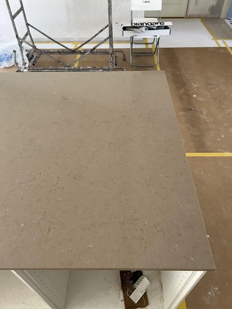 Køkkenbordplade i Silestone Coral Clay, Färjestaden – billede 7