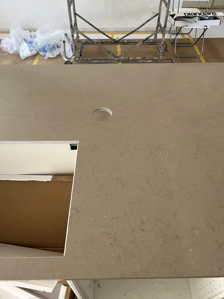 Køkkenbordplade i Silestone Coral Clay, Färjestaden – billede 8