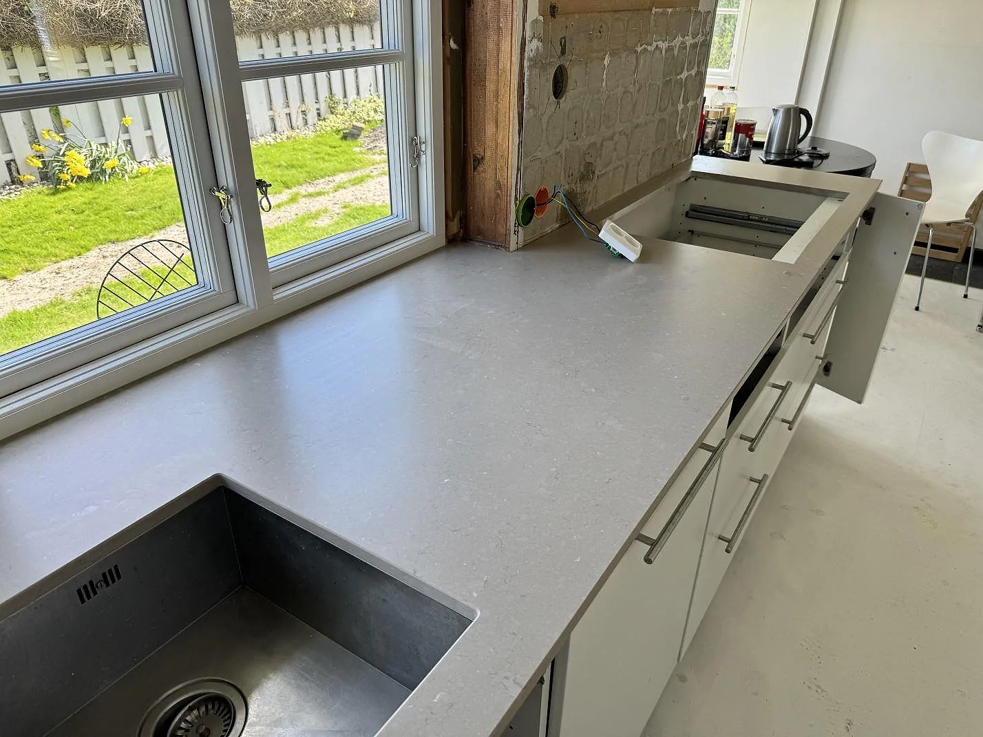 Køkkenbordplade i Silestone Coral Clay, Falsterbo – billede 4