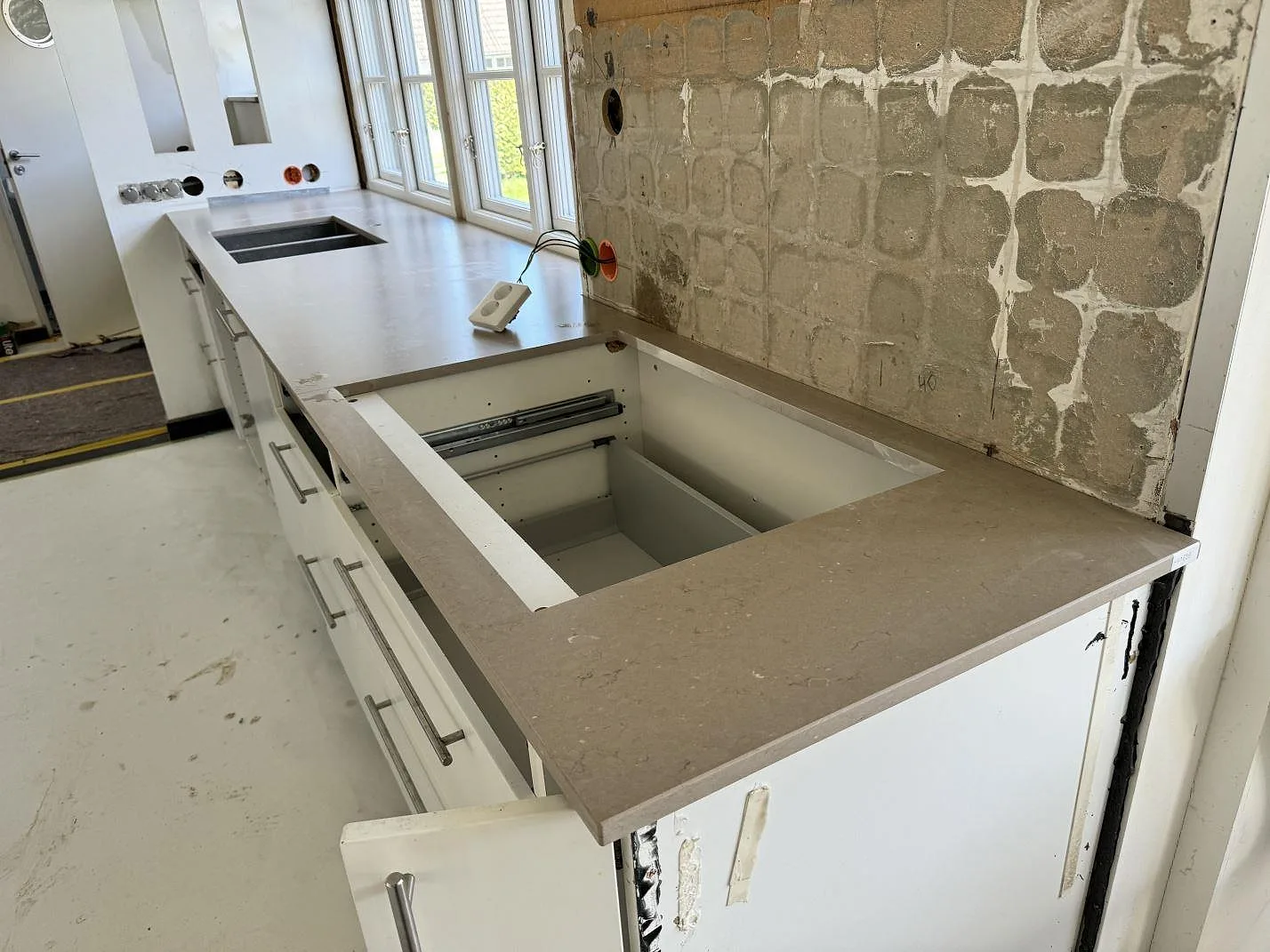 Køkkenbordplade i Silestone Coral Clay, Falsterbo – billede 3