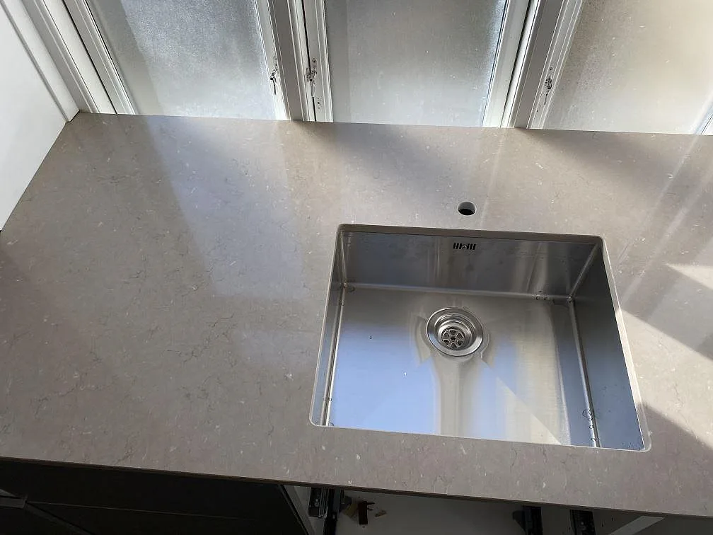 Køkkenbordplade i Silestone Coral Clay, Frederiksberg c – billede 4