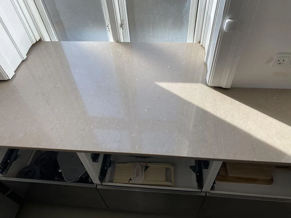 Køkkenbordplade i Silestone Coral Clay, Frederiksberg c – billede 6
