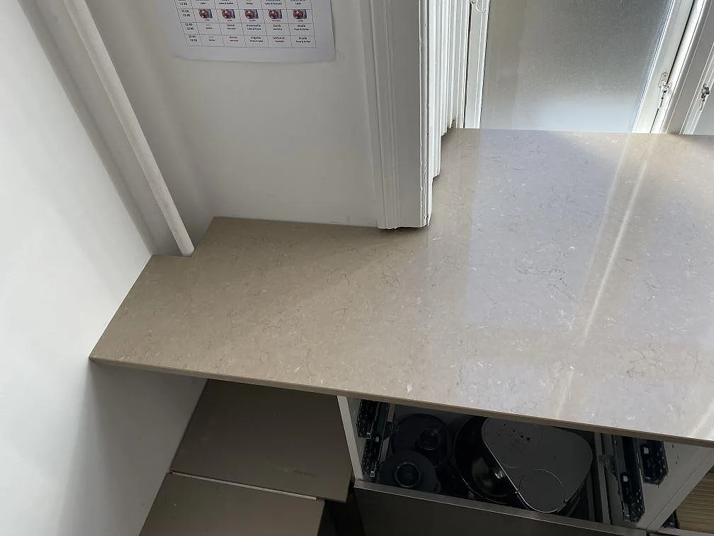 Køkkenbordplade i Silestone Coral Clay, Frederiksberg c – billede 7