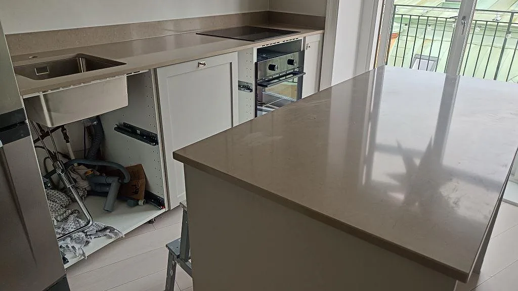 Køkkenbordplade i Silestone Coral Clay, Göteborg – billede 2