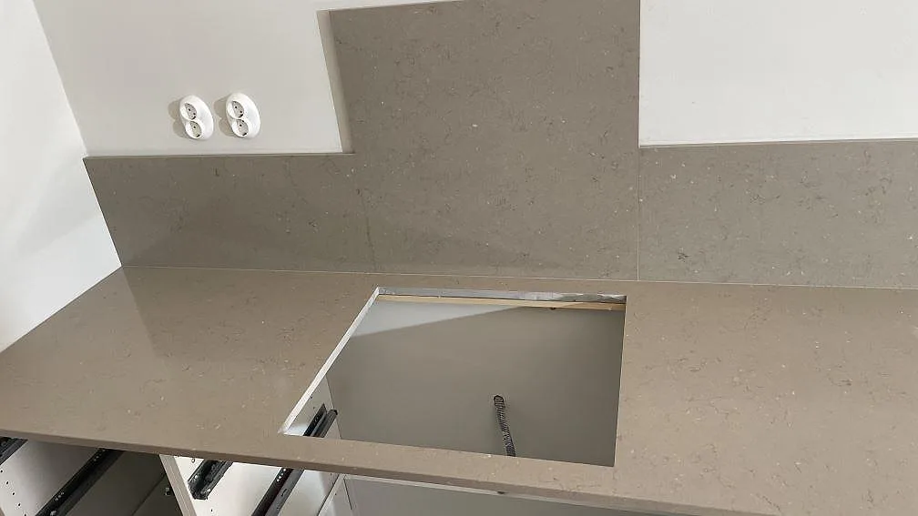 Køkkenbordplade i Silestone Coral Clay, Göteborg – billede 3