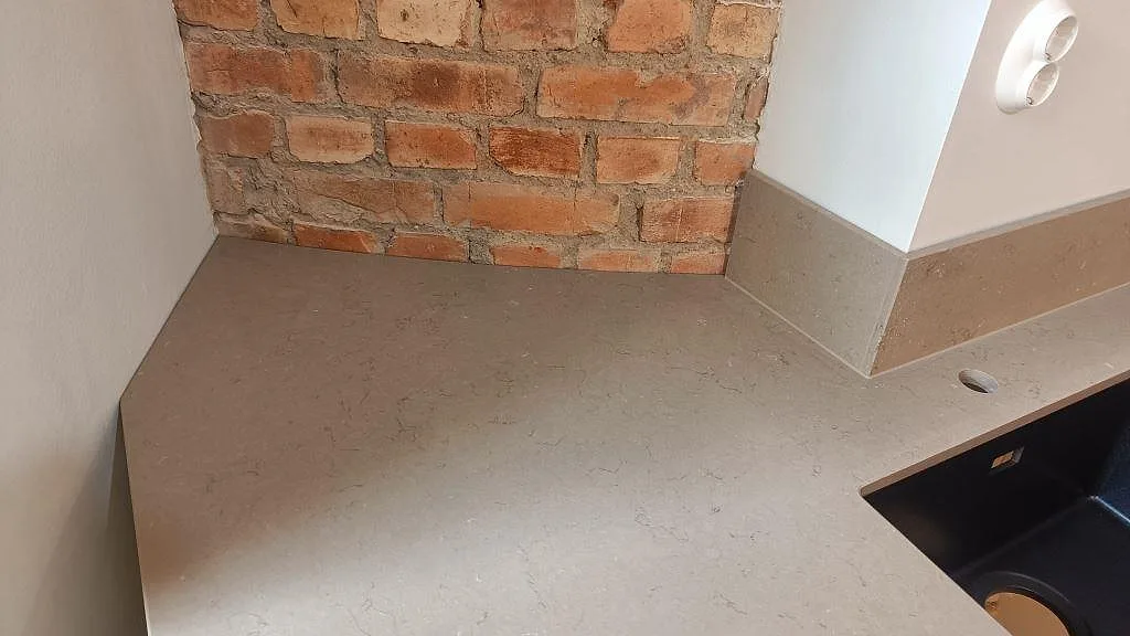 Køkkenbordplade i Silestone Coral Clay, Göteborg – billede 4