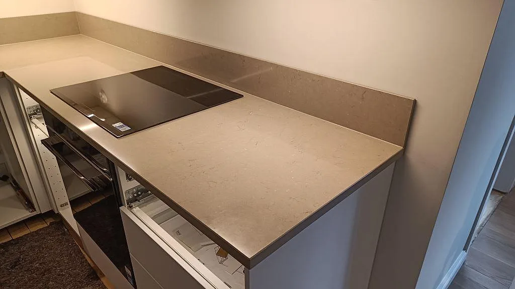 Køkkenbordplade i Silestone Coral Clay, Göteborg – billede 4
