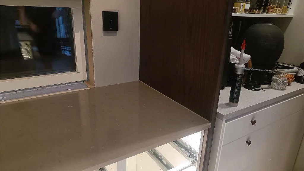 Køkkenbordplade i Silestone Coral Clay, Habo – billede 8
