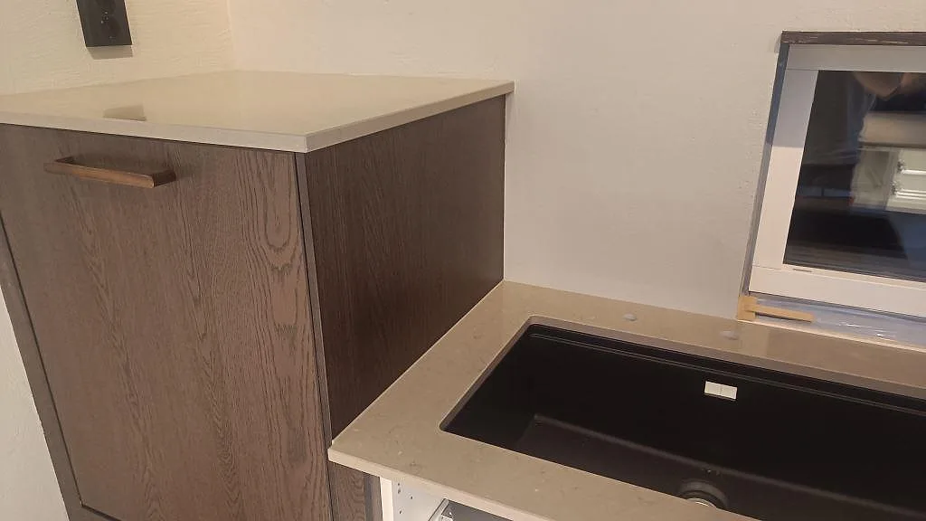 Køkkenbordplade i Silestone Coral Clay, Habo – billede 4