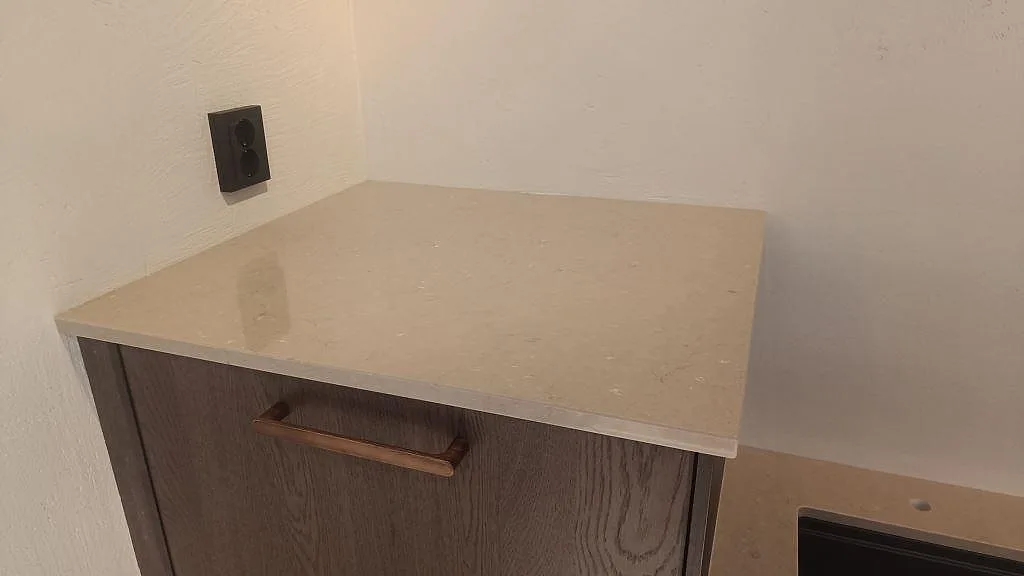 Køkkenbordplade i Silestone Coral Clay, Habo – billede 7