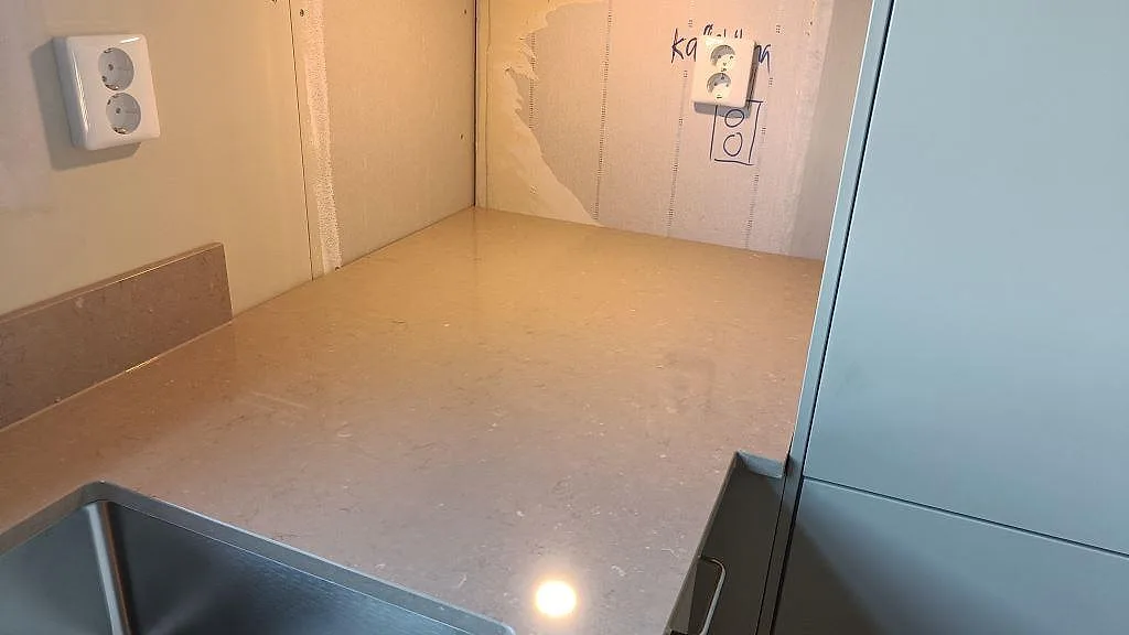 Køkkenbordplade i Silestone Coral Clay, Härryda – billede 5