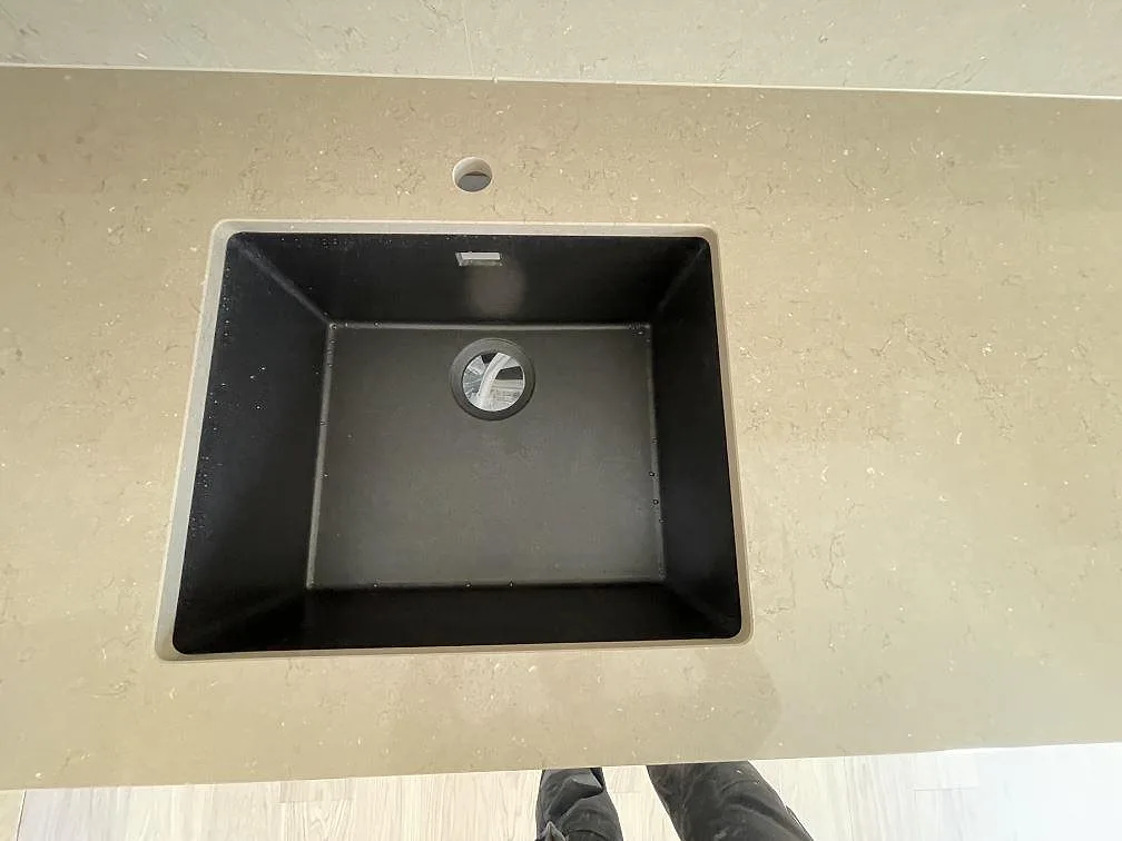 Køkkenbordplade i Silestone Coral Clay, Hässelby – billede 2