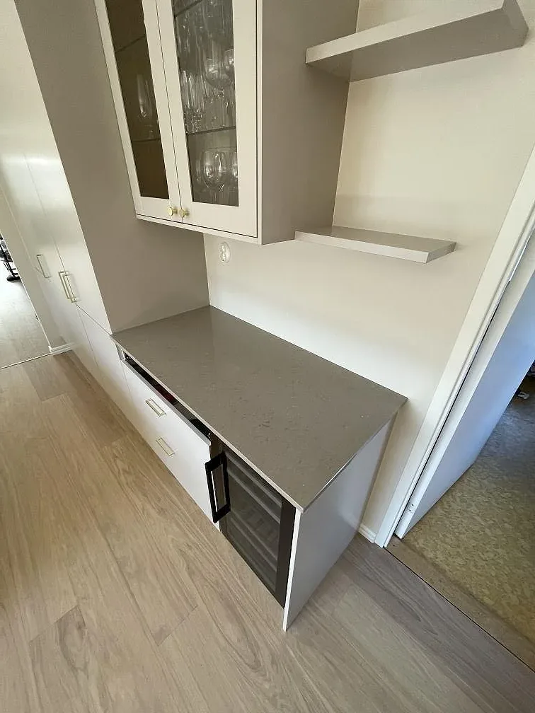 Køkkenbordplade i Silestone Coral Clay, Hässelby – billede 4
