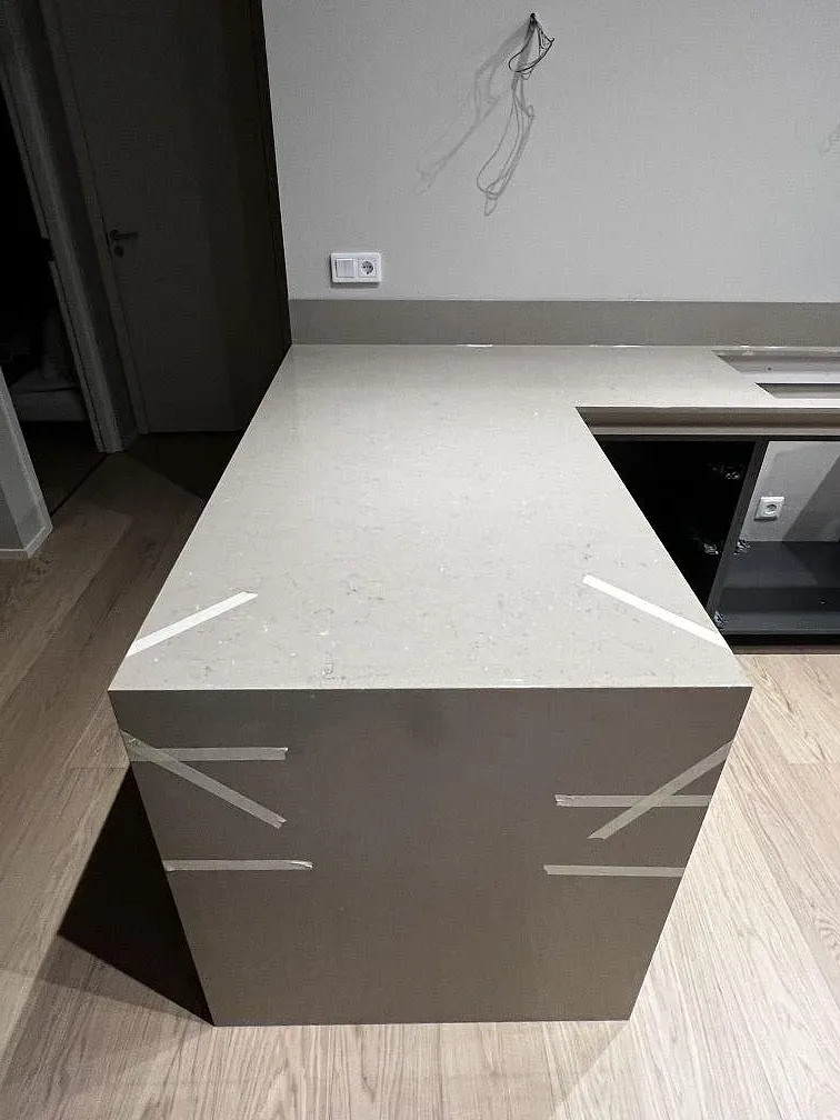 Køkkenbordplade i Silestone Coral Clay, Hässleholm – billede 4