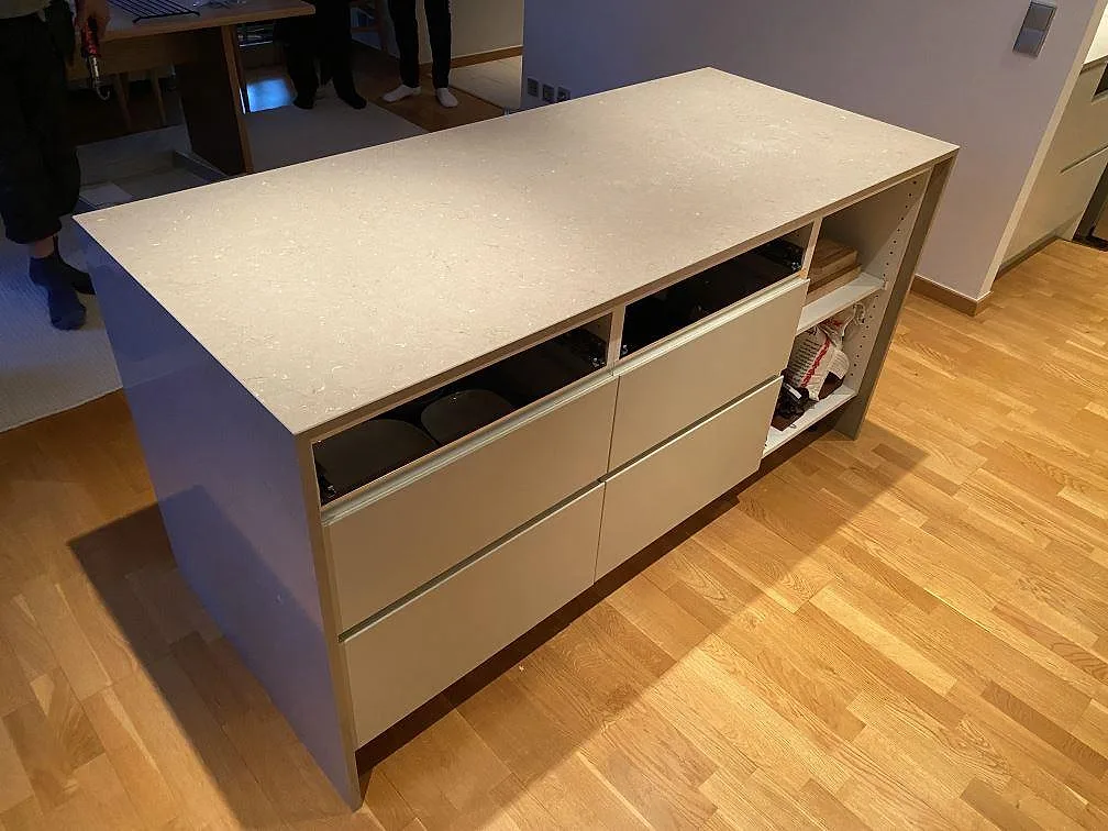 Køkkenbordplade i Silestone Coral Clay, Hässleholm – billede 2