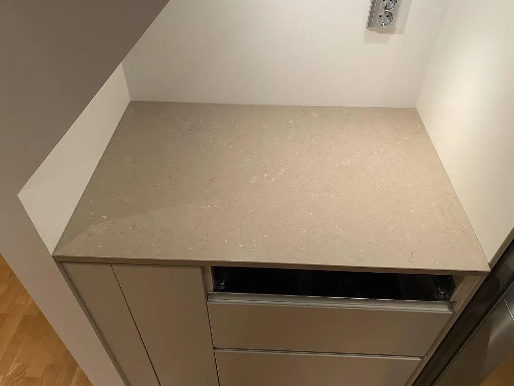 Køkkenbordplade i Silestone Coral Clay, Hässleholm – billede 4