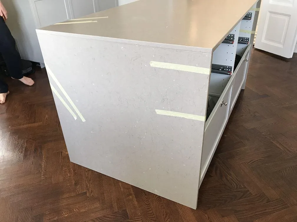 Køkkenbordplade i Silestone Coral Clay, Helsingborg – billede 2