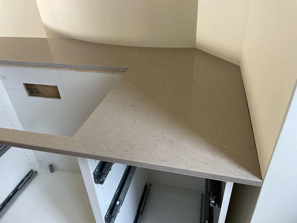 Bordplade i Silestone Coral Clay, Helsingborg – billede 6