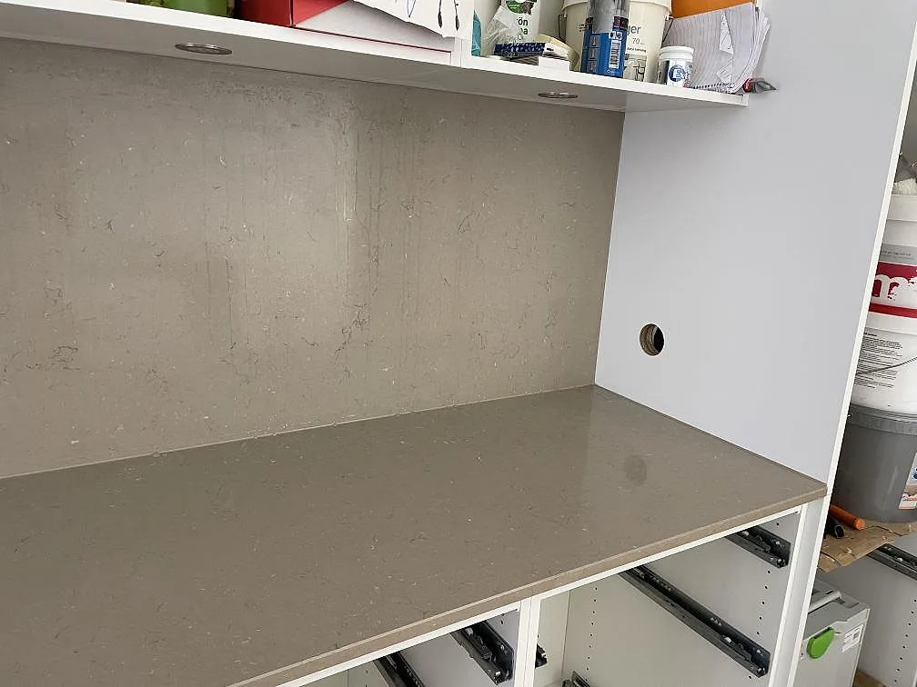 Bordplade i Silestone Coral Clay, Helsingborg – billede 4