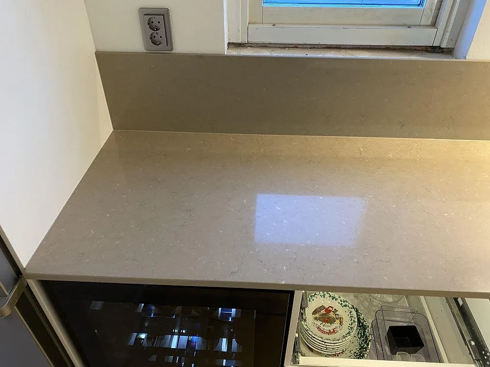 Køkkenbordplade i Silestone Coral Clay, Helsingborg – billede 6