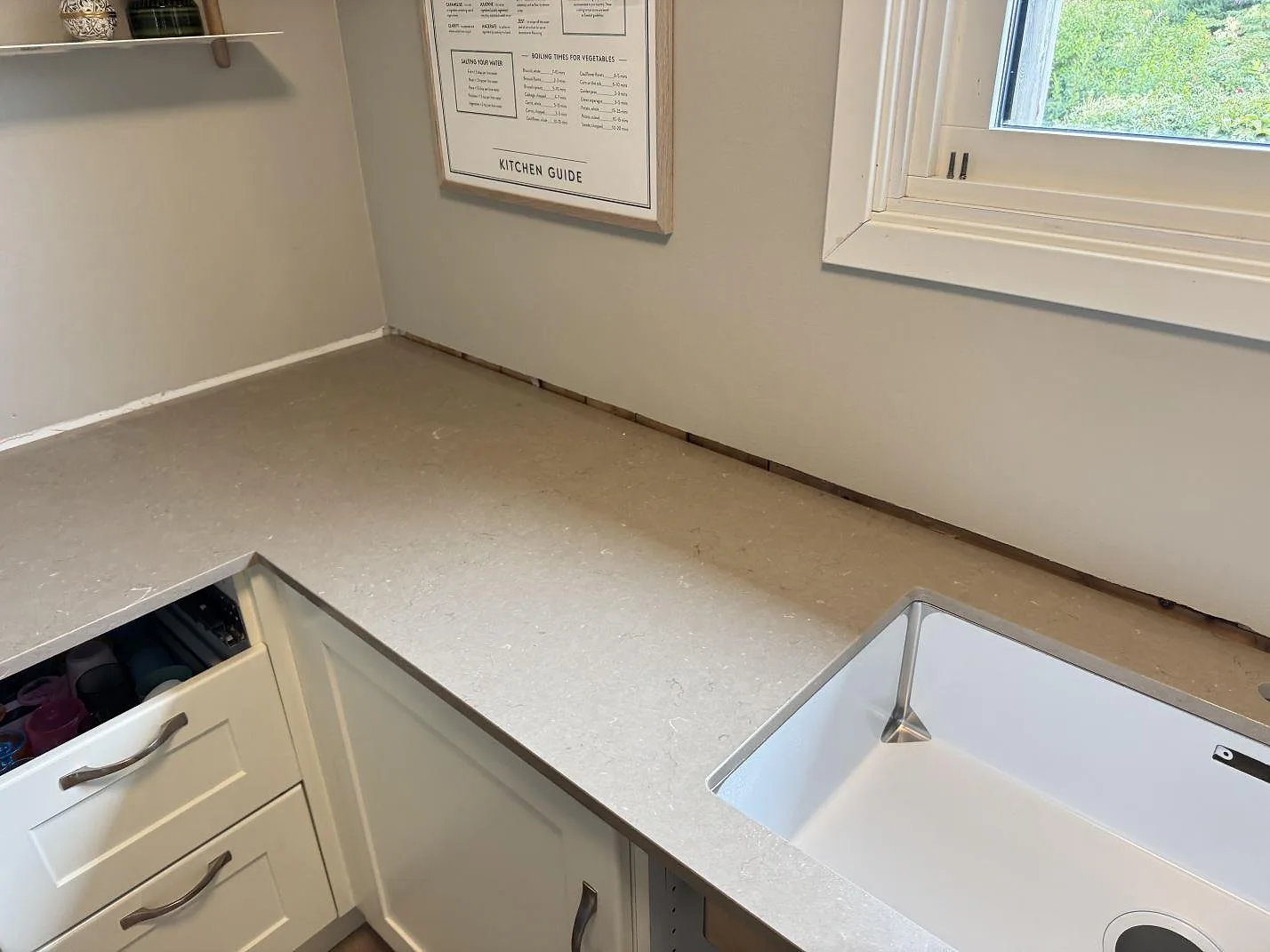 Køkkenbordplade i Silestone Coral Clay, Hisings Backa – billede 5