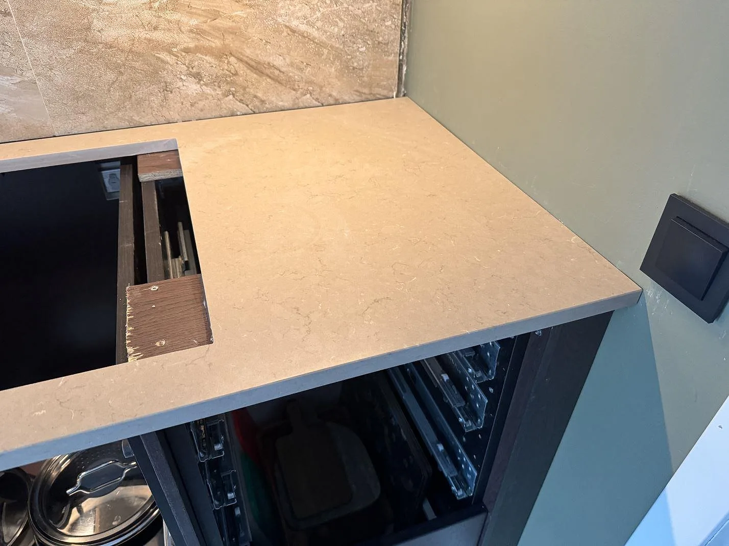 Køkkenbordplade i Silestone Coral Clay, Höganäs – billede 5