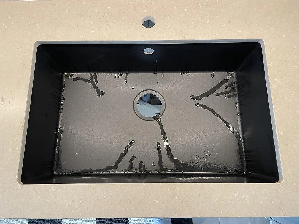 Køkkenbordplade i Silestone Coral Clay, Höllviken – billede 5