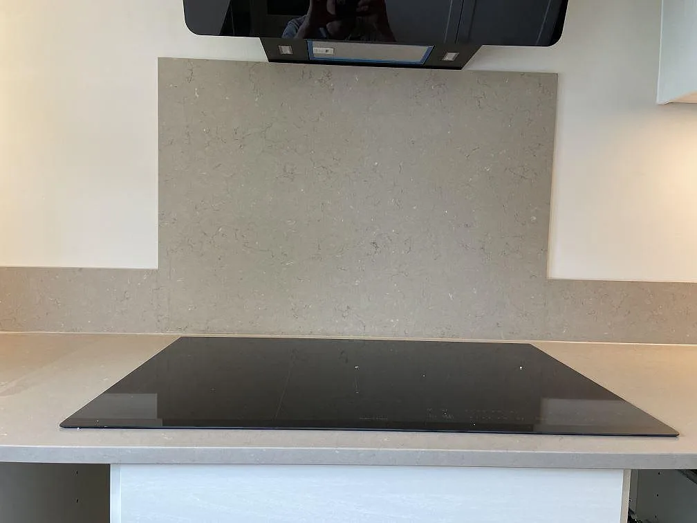 Køkkenbordplade i Silestone Coral Clay, Höllviken – billede 4