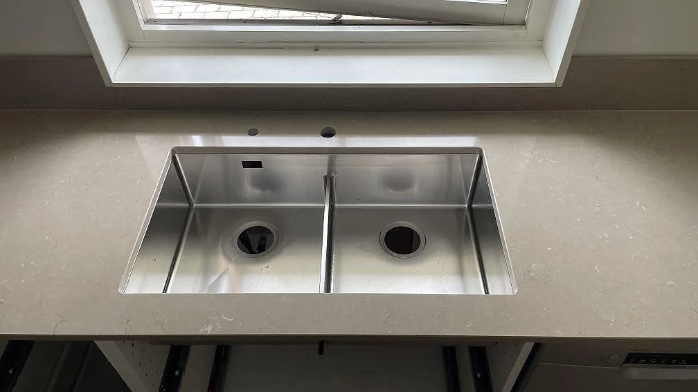 Køkkenbordplade i Silestone Coral Clay, Höör – billede 2
