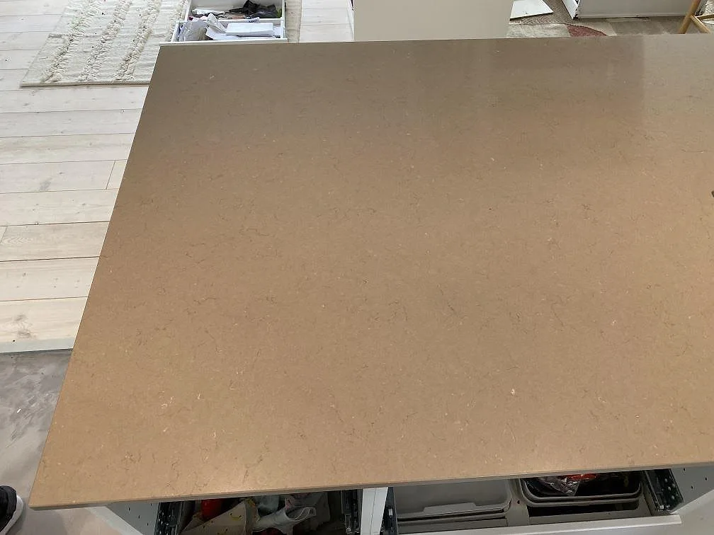 Køkkenbordplade i Silestone Coral Clay, Hørsholm – billede 8
